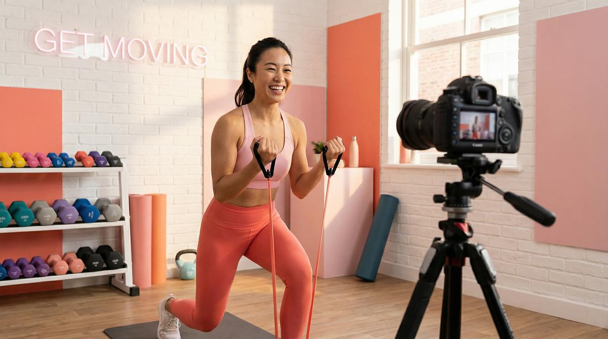 黄色仓库健身视频